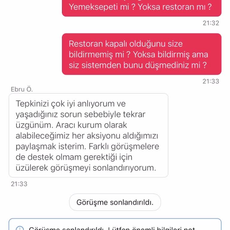 16 Yıllık Üyelikten Vazgeçiren Hizmet Çöküşü