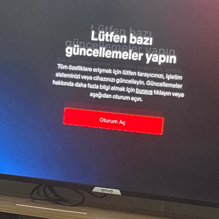 Netflix Açılmıyor: Güncelleme Sorunu