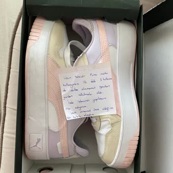 Occasion Puma Ayakkabıda Erken Soyulma Sorunu