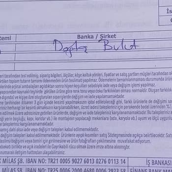 Mondi Home'dan Ayıplı Ürün Ve Kötü Hizmet