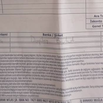 Mondi Home'dan Ayıplı Ürün Ve Kötü Hizmet