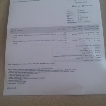 Defolu Ayakkabı Ve İade Problemi