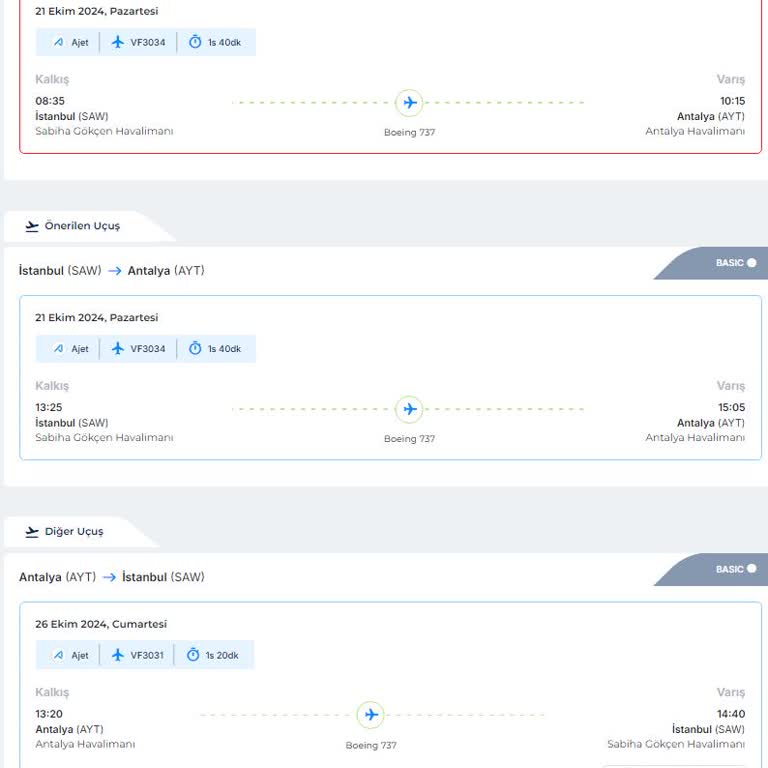 Ajet Uçuş Planı Kaosu: Güvenilmez Değişiklikler