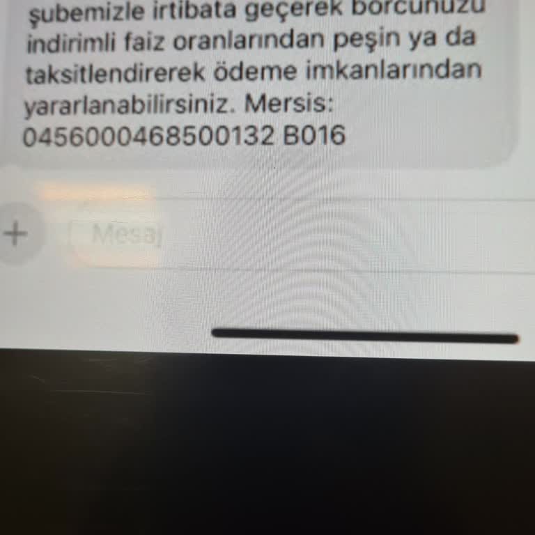 Halkbank'tan Yanlış Borç Mesajları Alıyorum!
