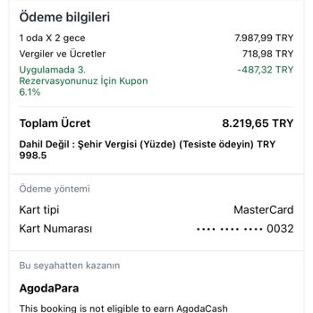 Çifte Çekim Sorunu: Agoda'da İade Beklentisi