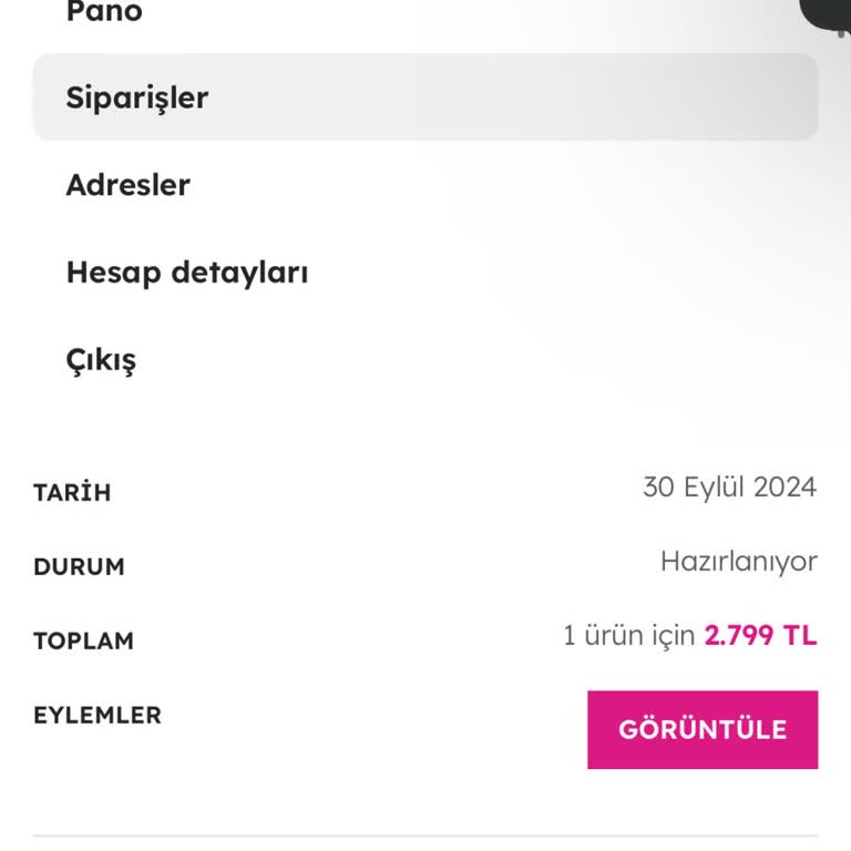 Siparişim Hakkında Dönüş Yapılmıyor