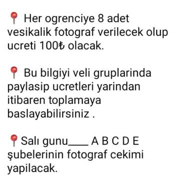 Milli Eğitim Bakanlığı Devlet Okulunda Bitmek Bilmeyen Ekstra Masraflar