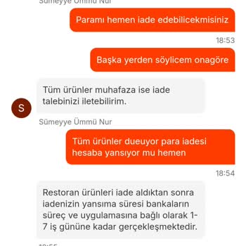 Yanlış Sipariş Ve İade Sorunu