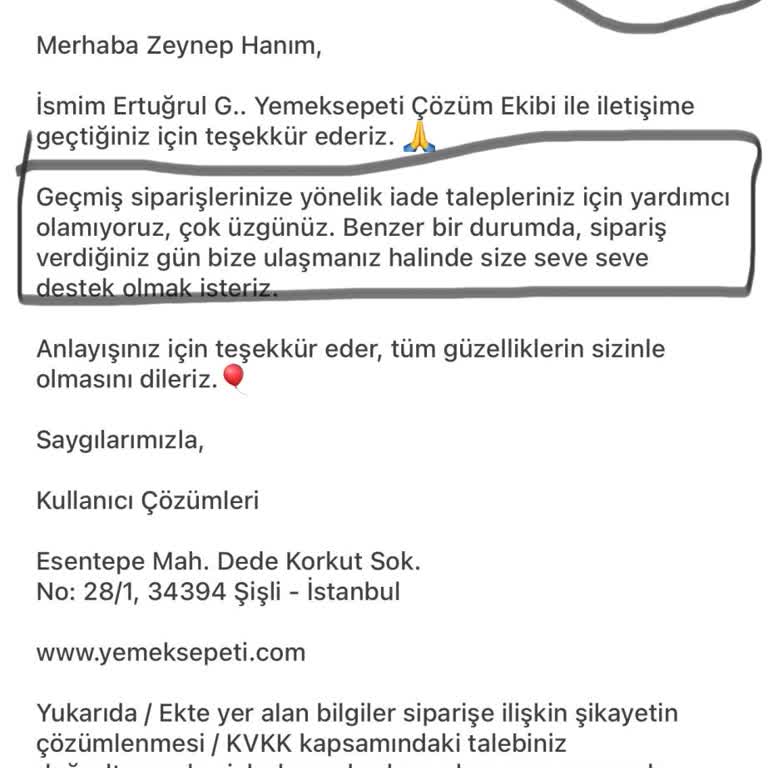 Çifte Çekim Sorunu Ve Yetersiz Müşteri Hizmeti