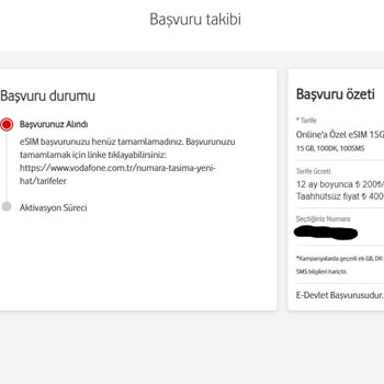 E-sim Başvuru Sürecinde İletişim Ve Destek Eksikliği