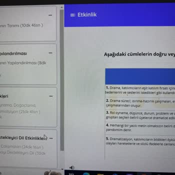 Halk Eğitim Uzaktan Eğitim Sisteminde İlerleme Sorunu