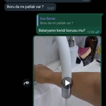 ECA Mutfak Bataryası Servis Sorunu Ve Su Kaçağı