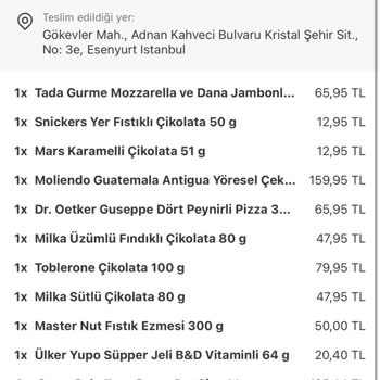 Yanlış Ürünler Ve Tarihi Geçmiş Sandviç: Yemeksepeti Market Hayal Kırıklığı