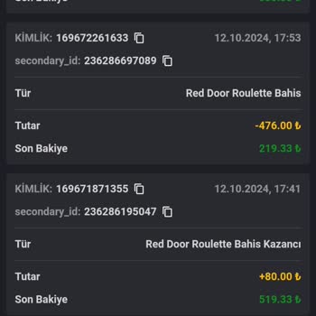 Kazanan Bakiyem Neden Yansıtılmadı?
