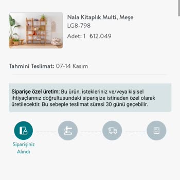 Geciken Sipariş Ve İptal Talebi
