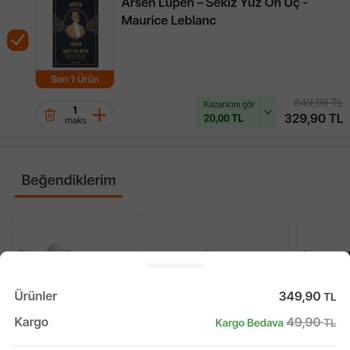 İndirimli Kitap Sepette Neden Çalışmıyor?