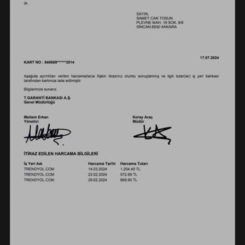 Ödeme Bekleyişi: Harcama İtirazı Sonuçsuz Kaldı