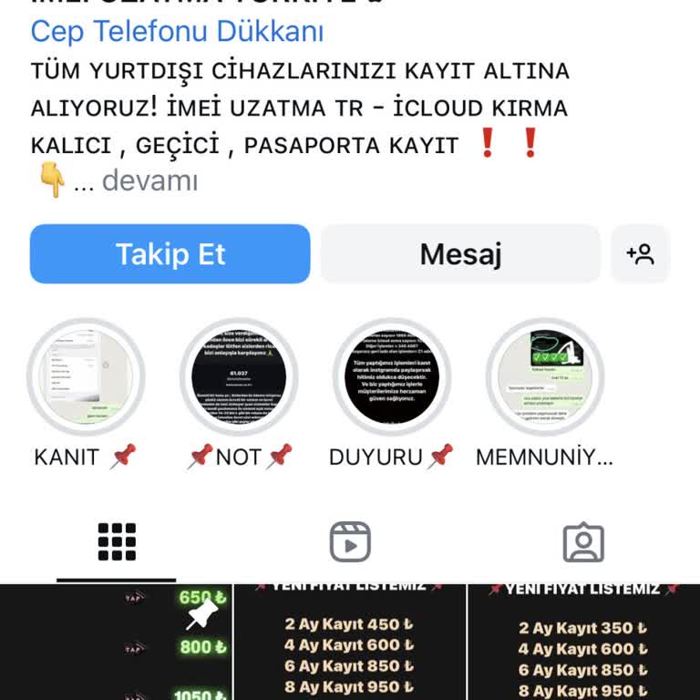 İmeigeciciaksoy_ (Instagram) IMEI Uzatma Yanıltıcılığı!