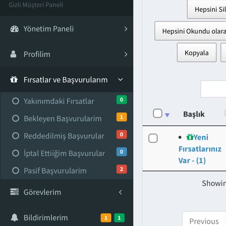 Görev Onaylarında Geri Dönüş Eksikliği