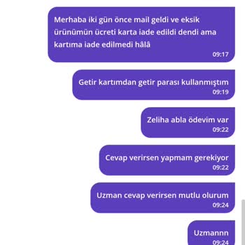 Eksik Ürün Ve İade Sorunu: Getir'den Beklenmeyen Deneyim