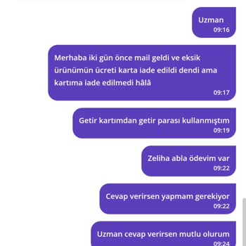 Eksik Ürün Ve İade Sorunu: Getir'den Beklenmeyen Deneyim