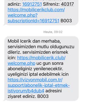 İzinsiz Üyelik İşlemi Ve Yanlış Bildirim