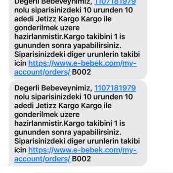 Ebebek'ten Alışverişte Teslimat Ve İade Sorunu