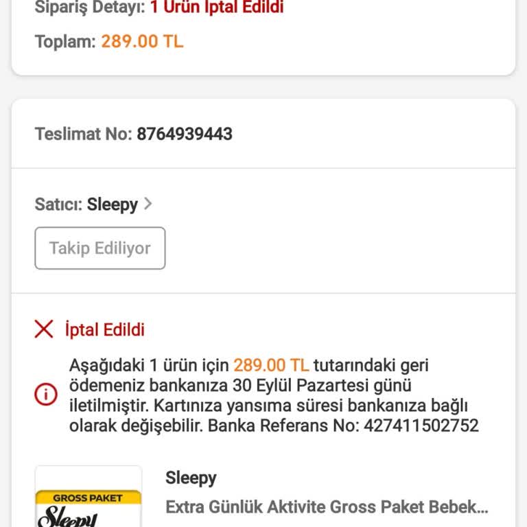 Haksız Fiyat Artışı Ve Sipariş İptali Mağduriyeti