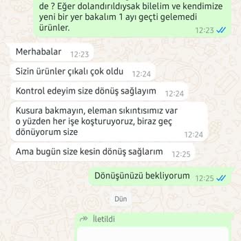 Ödeme Yapıldı Ama Ürünler Gönderilmedi