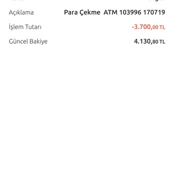 ATM'de Kaybolan Para Ve Geciken Çözüm