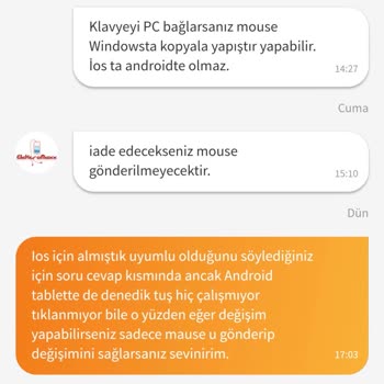 Kusurlu Ürün Ve İlgisiz Satıcı Sorunu