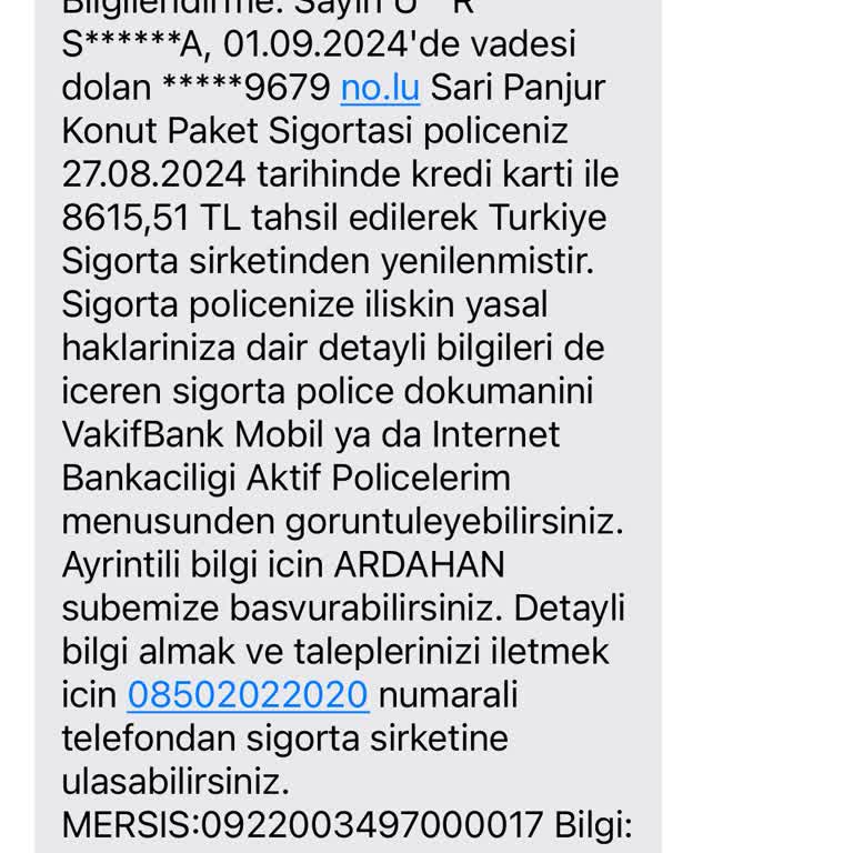 VakıfBank'tan Onaysız Sigorta Tahsilatı Ve İade Talebi