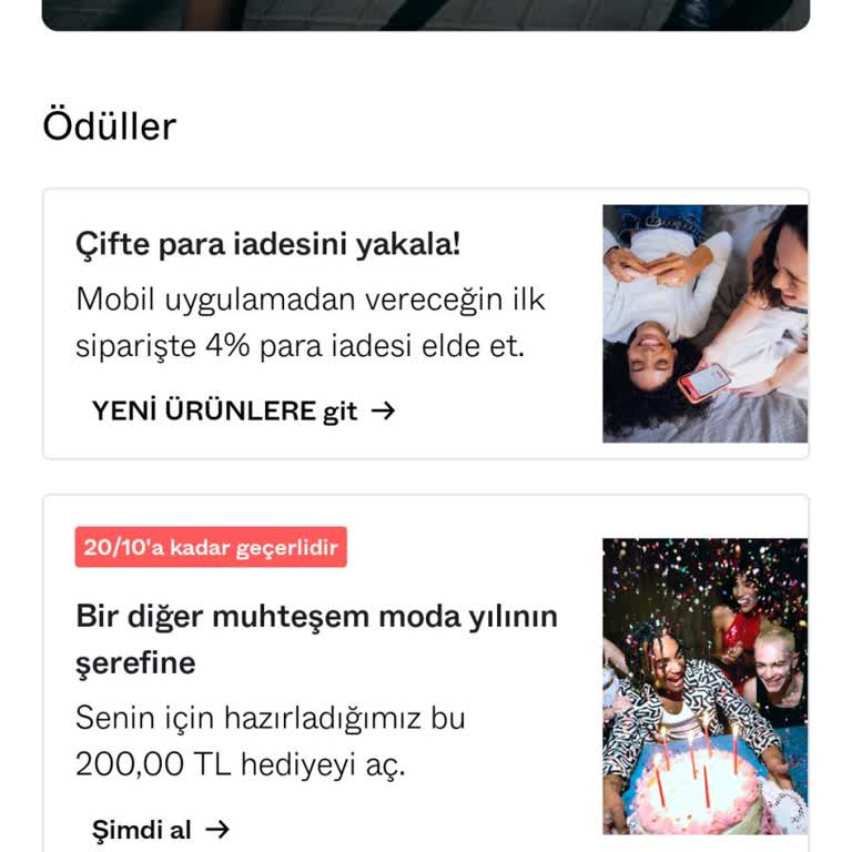 Bershka Doğum Günü Hediyesi Hüsranı
