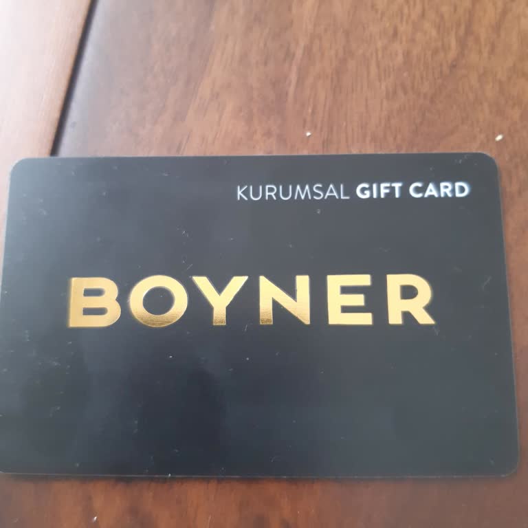 Boyner Gift Card Kullanım Sorunu