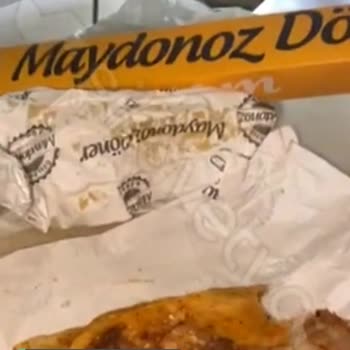 Maydonoz Döner Pişmemiş Yağ Tabakası