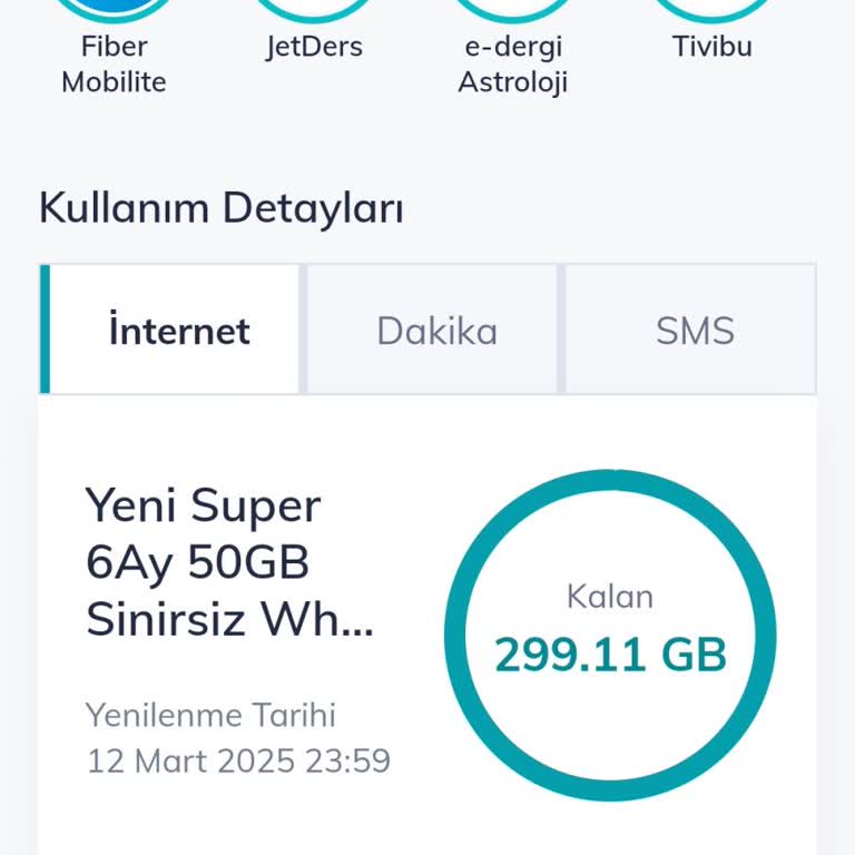 Türk Telekom'da İnternet Paketi Sorunu
