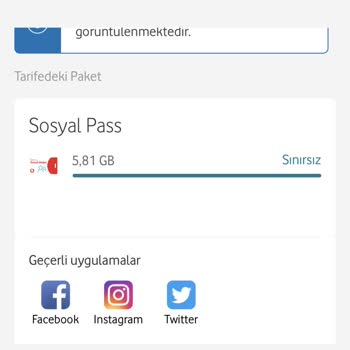 Sosyal Medya Kullanımında Kota Sorunu