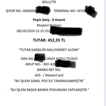 Ödenen Faturanın Halen Borç Gözükmesi