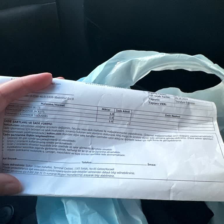 Koton Mağaza Değişim Sorunu Ve Çalışan Tavrı