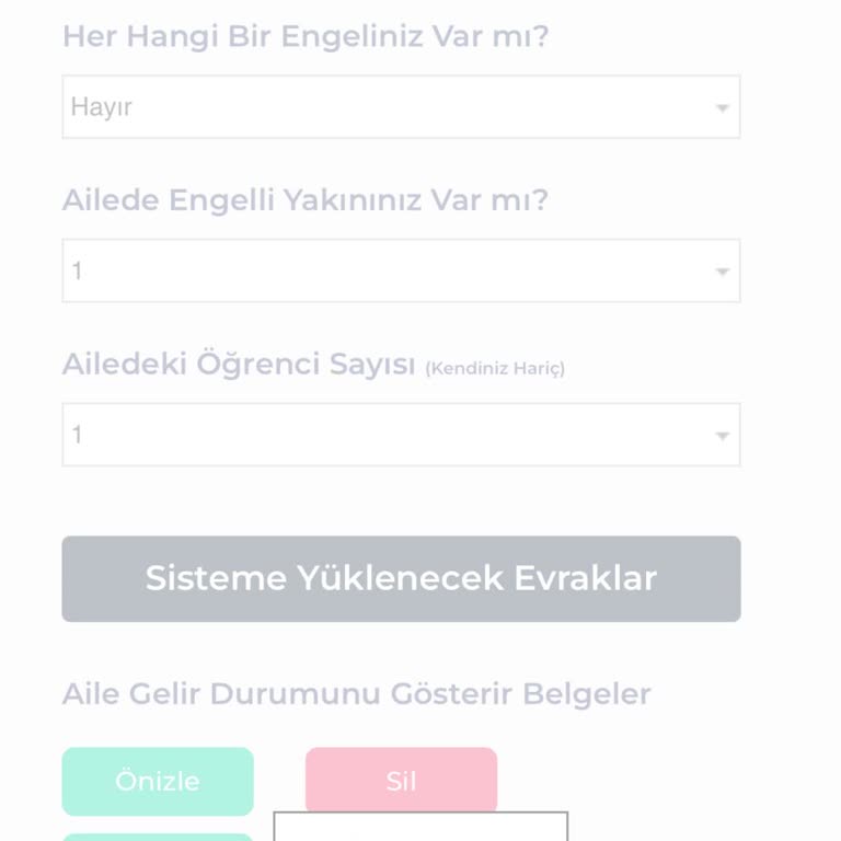 İBB Genç Öğrenci Burs Başvurusunda Teknik Sorun