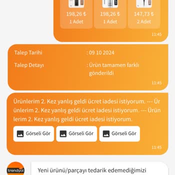 Yanlış Kargo Teslimatı Ve İade Sorunu
