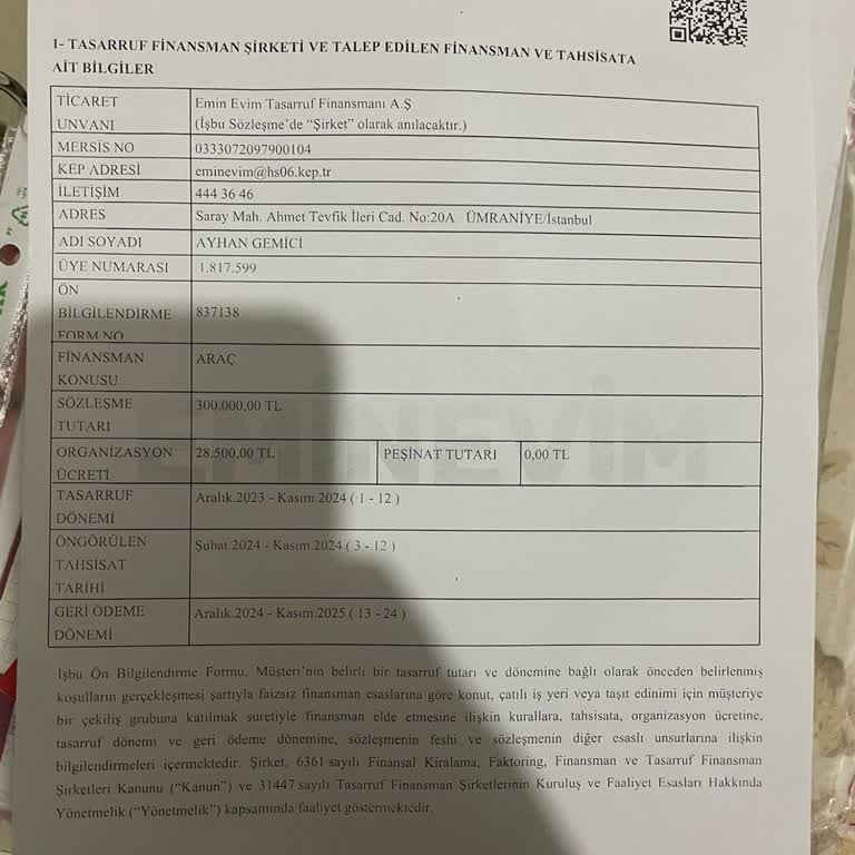 Eminevim Çekiliş Süreci Ve Belirsizlikler