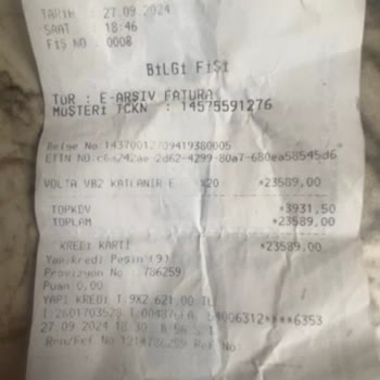 Teslim Edilmeyen Elektrikli Bisiklet