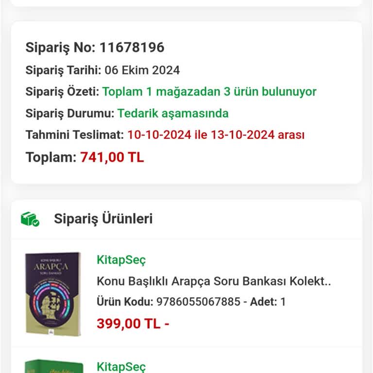 Siparişim Neden Hala Hazırlanmadı?