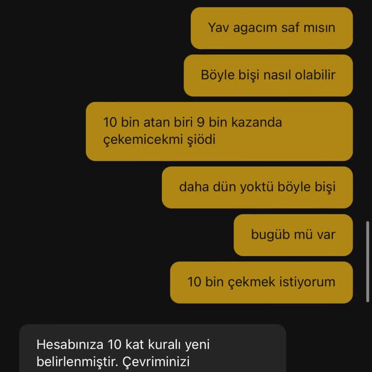 Çekim Talebi Reddedilen Kullanıcı Deneyimi