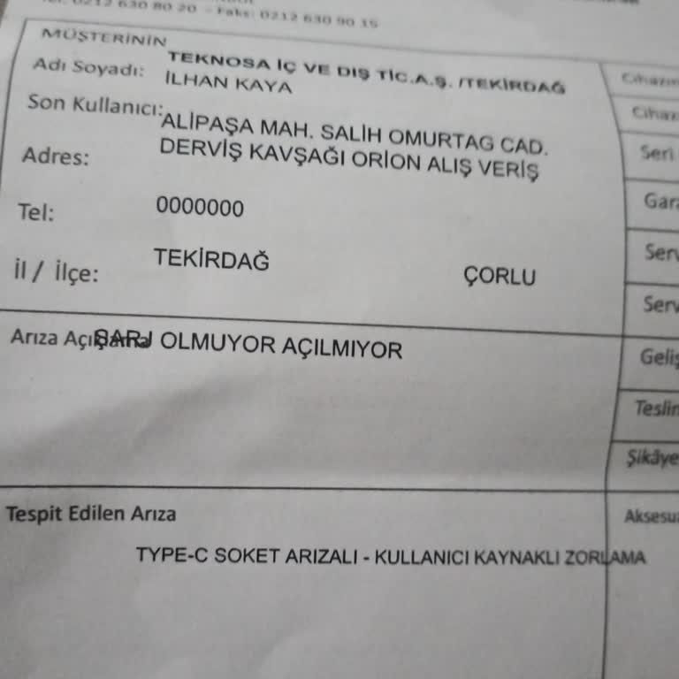 Hometech Teknik Servis Ücret Talebi Ve İletişim Sorunu