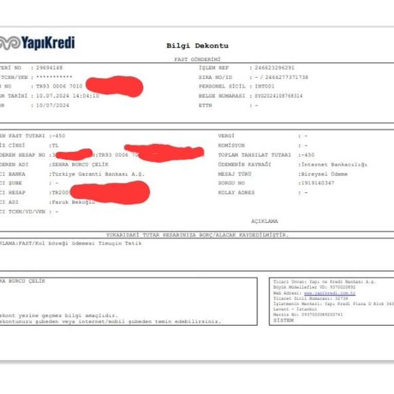 Bozuk Börek Ve Geri Ödeme Sorunu