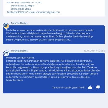 Yanıltıcı İnternet Hızı Bilgilendirmesi