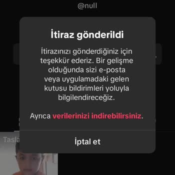 TikTok Hesabım Askıya Alındı, Nedenini Bilmiyorum