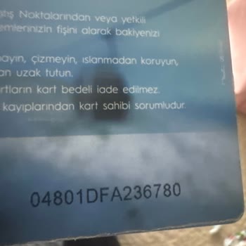 Bursa Kart Bakiye Yükleme Sorunu